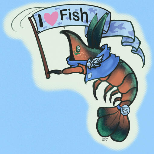 loving fish shrimp