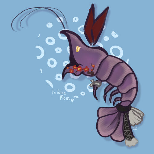 Wine Mom shrimp